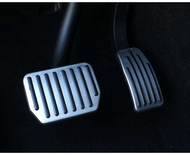 Metal Upgraded Pedals for Tesla Model Y & 3 - Accelerator, Brake, Rest