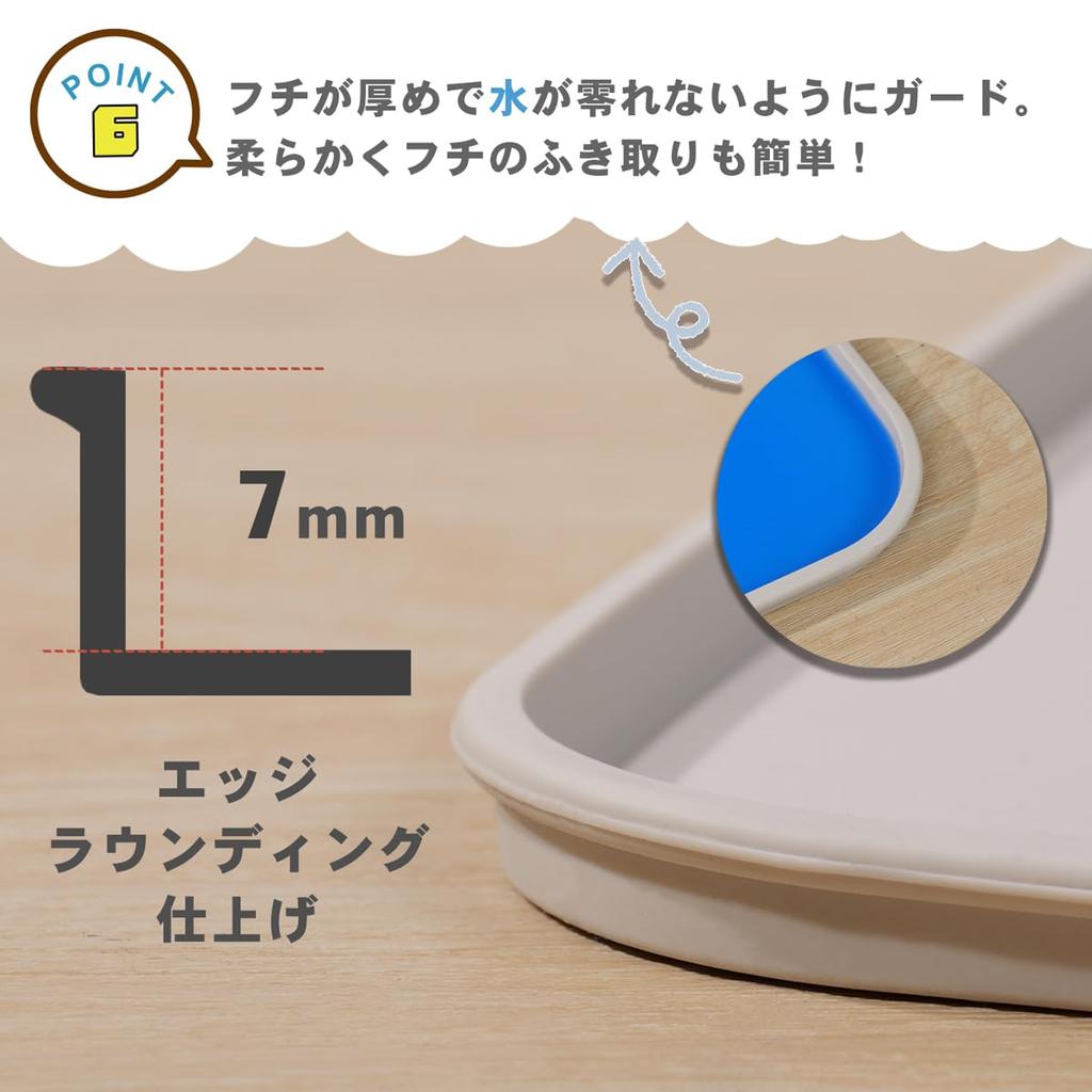 RK Pet Eating Mat Silicone Mat Large Wide Size Silicone Quality Control Certified Feeding Mat Toilet Sheet Thin Dog Cat Pet Sheet Pee Sheet Toilet