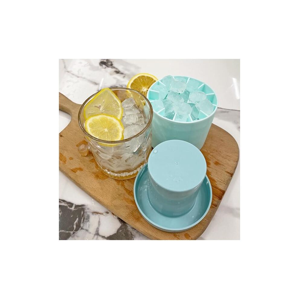 Ice cube mold with lid 2 pcs Silicone Ice cube mold Ice cube mold Ice molds Ice machine Ice cube molds Mini Ice cube Silicone Ice cube mold Azul Azul
