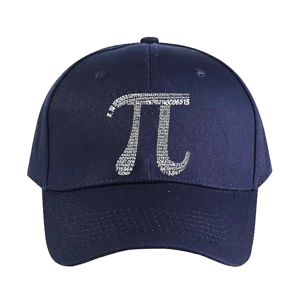 Pi Symbol decimal values cap Summer Woman Man Adult Hat Casual Adjustable Funny Dad Printed Baseball Caps boyfriend