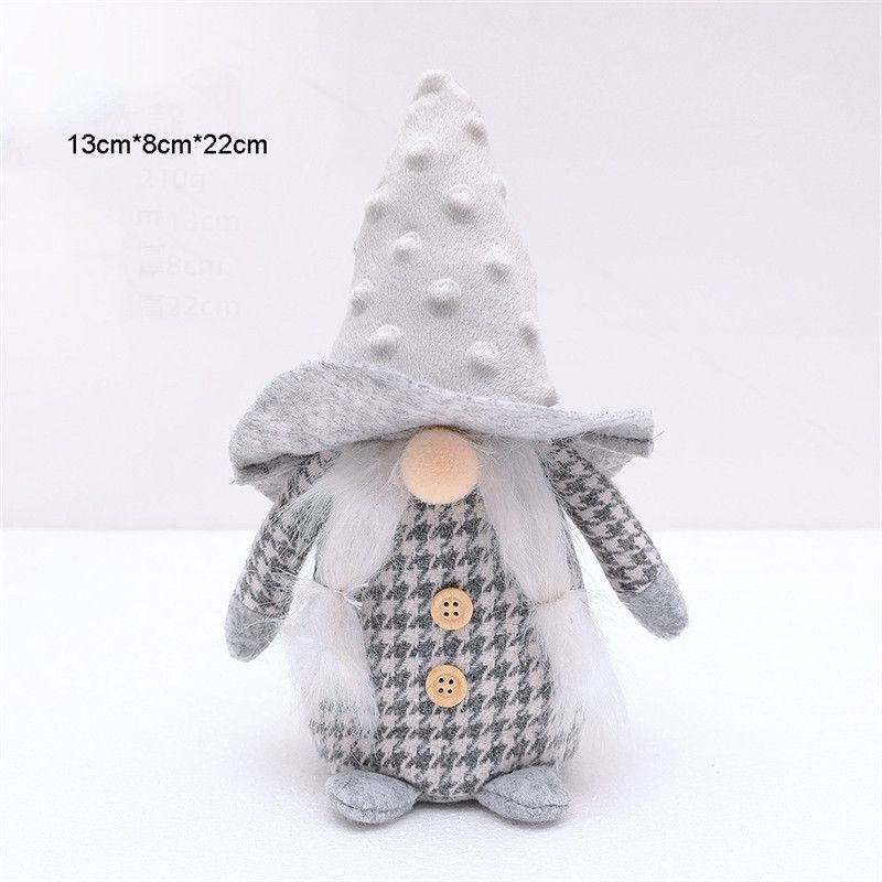 Charming Faceless Doll Christmas Decorations For Delightful Home Ornamentation