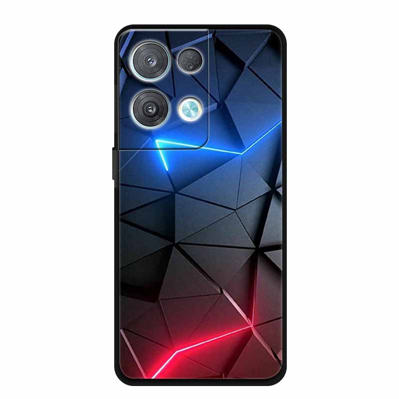 Чехлы для OPPO Reno 8 Pro 5G Модные Мягкие Силиконовые TPU Ударопрочные Задние Крышки Для OPPO Reno8 Pro + Плюс Чехол для Телефона Защитный Couqe