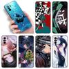 Anime Demon Slayer Phone Case For Xiaomi POCO F2 F3 M2 M3 M4 X3 X4 Pro NFC F4 GT 5G F1 X2 C3 C31 C40 M5S Soft TPU Black Cover