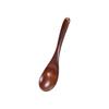 Natural Wood Lacquered Spoon, Large, 17cm Long X 4cm Wide X 2cm High, Nature B-5684
