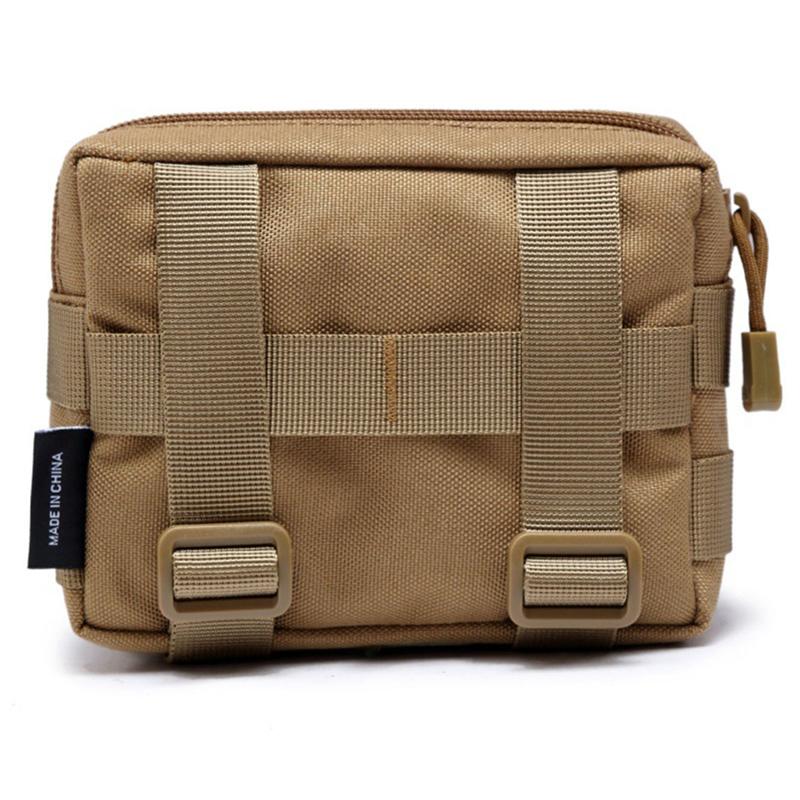 Outdoor Molle Utility EDC Tool Waist Pack Medical First Aid Pouch Phone Holder Case Hunting Bag Survival Gear