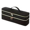 Portable Hair Dryer Case Waterproof Large Capacity Hair Curler Bag Double-Layer Hair Bag Dryer Accessories Tools Travel Bag Gift