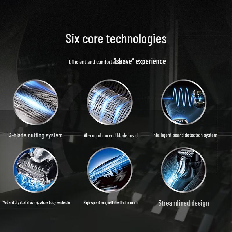 Panasonic Классическая мужская электробритва с сеткой 5 серии ST3Q