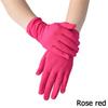Solid Color Milk Silk Sunscreen Work Gloves Household Gloves Serving Waiters Mittens Driving Gloves