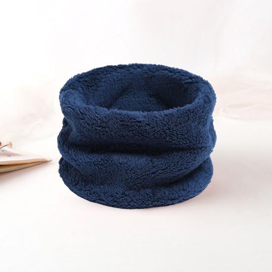 Женский термошарф, однотонный, теплый шарф для холодной погоды, с высоким воротником, из кораллового флиса, зимний, удобный, для шеи