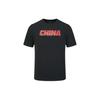 Li Ning Ss23 Letter Print Round Neck Lightweight Running Fitness Short Sleeve T-Shirt Unisex Tops Black YTST053-2