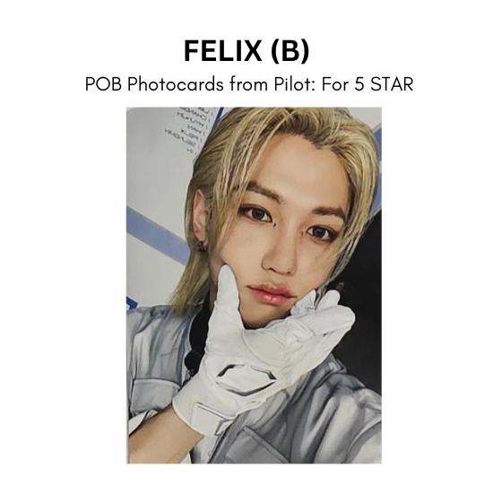 Stray Kids Фотокарточки от Пилота: Для 5 ЗВЕЗД