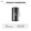 Car Trash Can Storage Box Alloy Organizer Vehicle Garbage Bin For Benz AMG A C E S G Class W201 W210 W108 W204 W205 W203