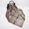 Leopard Print Shawls Wraps Head Women Scarves Fashion Silk Satin Hijab Scarfs Female 90*90CM