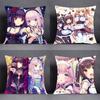 Игровой Чехол для Подушки N-Nekopara-S Квадратный Диван с для узора удобные подушкиподходит для комнаты