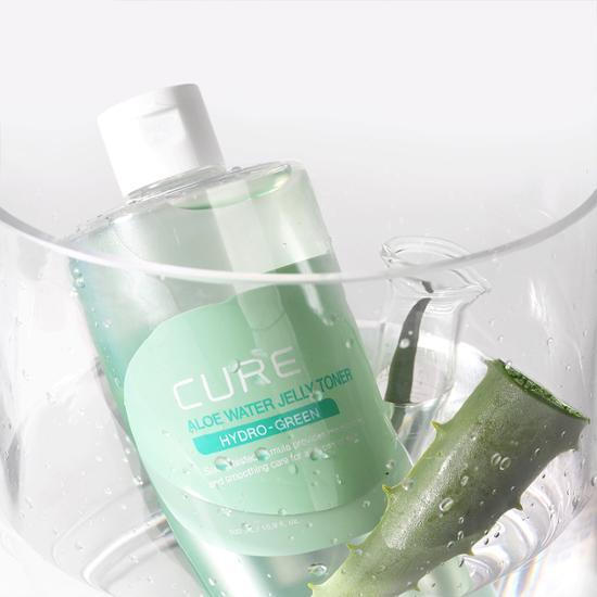 [Планирование расширения] Специальный набор тонера с алоэ Kim Jeong-moon Aloe Cure Water Jelly Toner 500 мл+50 мл
