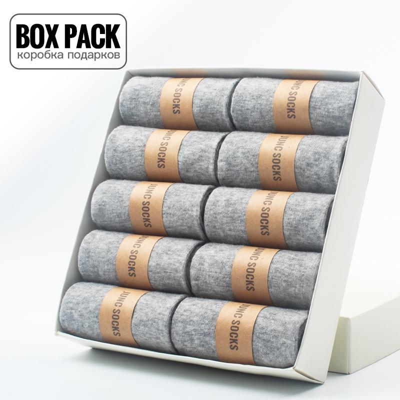 Мужские хлопчатобумажные носки. 10 пар
