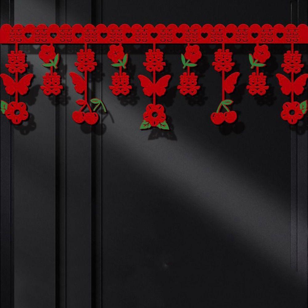 Нетканый подвесной баннер в китайском стиле, настенный подвесной декор для дверей, штор