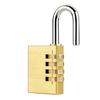 Новый навесной замок из цельной латуни, кодовый пароль, секретный код для шкафчика в спортзале, спортивного ограждения, ящика для инструментов, ворот, кейса, засова для хранения