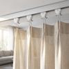4pcs Smooth Sliding Roman Shades Hardware Easy Install Blinds Track Wheel  Daily Use