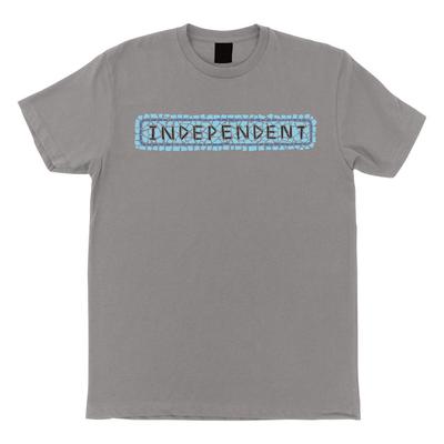 Футболка Independent Trucks Плитка Бар Средне-серый
