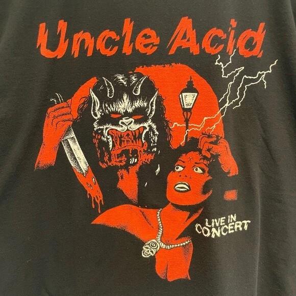 Uncle Acid and the Deadbeats Ночной Преследователь Полноразмерная Унисекс Футболка S-5XL