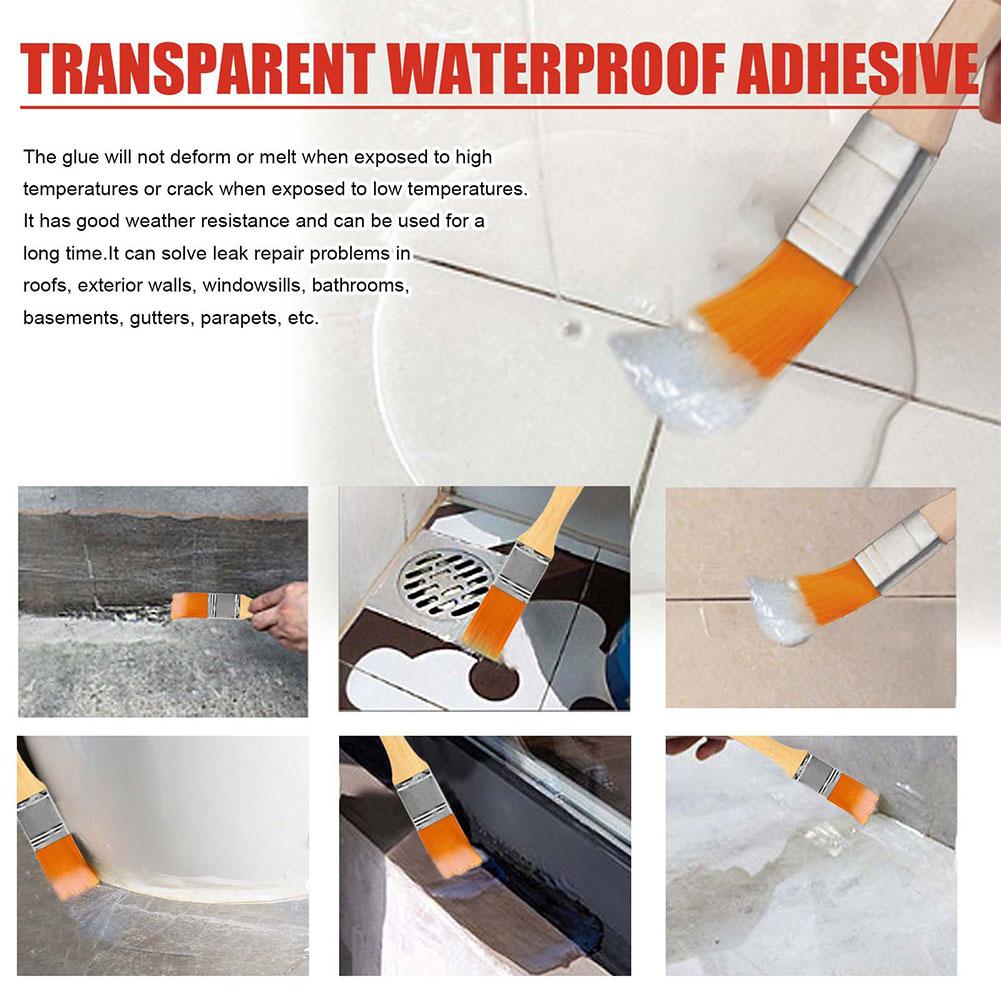 Invisible Waterproof Sealant Coating Transparent Waterproof Agent Insulating Sealant Clear Sealant Leak-Free Glue Repair Tool