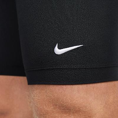 Men's Shorts Nike Swim Solid Swimming Shorts Men's Black/Black/White