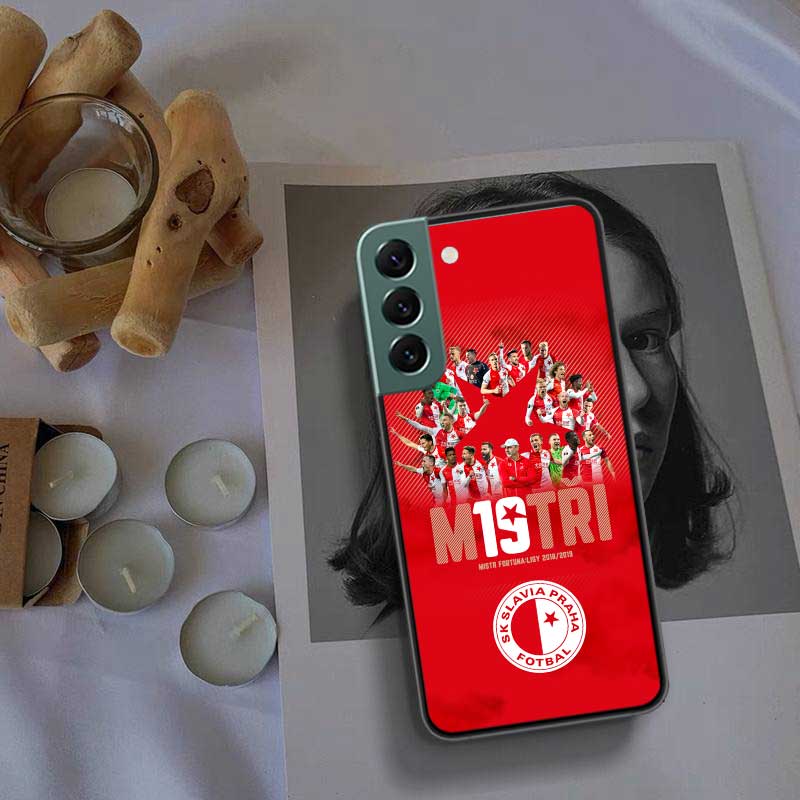 Sk Slavia Praha Czech Republic Phone Case For Samsung A16 A26 A36 A56 Galaxy A02S A12 A52S A13 A23 A33 A53 A54 A34 A24 A14 A22 A