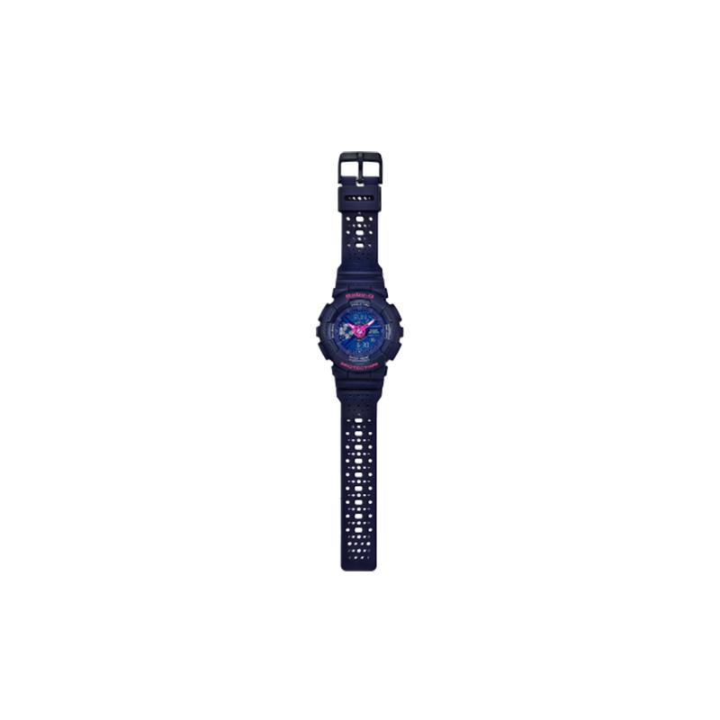 Casio BABY-G Модные Трендовые Уличные Крутые Чувство Продвинутая Классика Стрелки Двойной Дисплей Водонепроницаемые Ударопрочные Спортивные Водонепроницаемые Кварцевые BA-110PP-2A