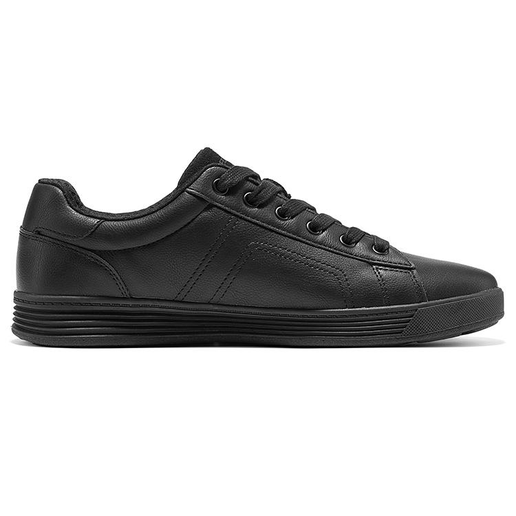 Skechers МУЖСКАЯ УЛИЧНАЯ ОБУВЬ США Скейт-обувь из синтетической кожи Мужская Черная 210946-BBK