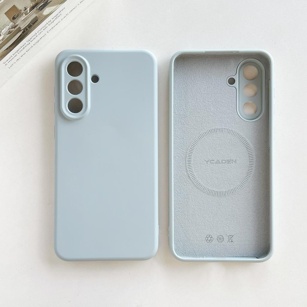 Для Magsafe Матовый Силиконовый Оригинальный Чехол Для Samsung S26 S25 S24 S23 S22 Plus Ultra A56 A16 A55 A54 Магнитный Ударопрочный Чехол