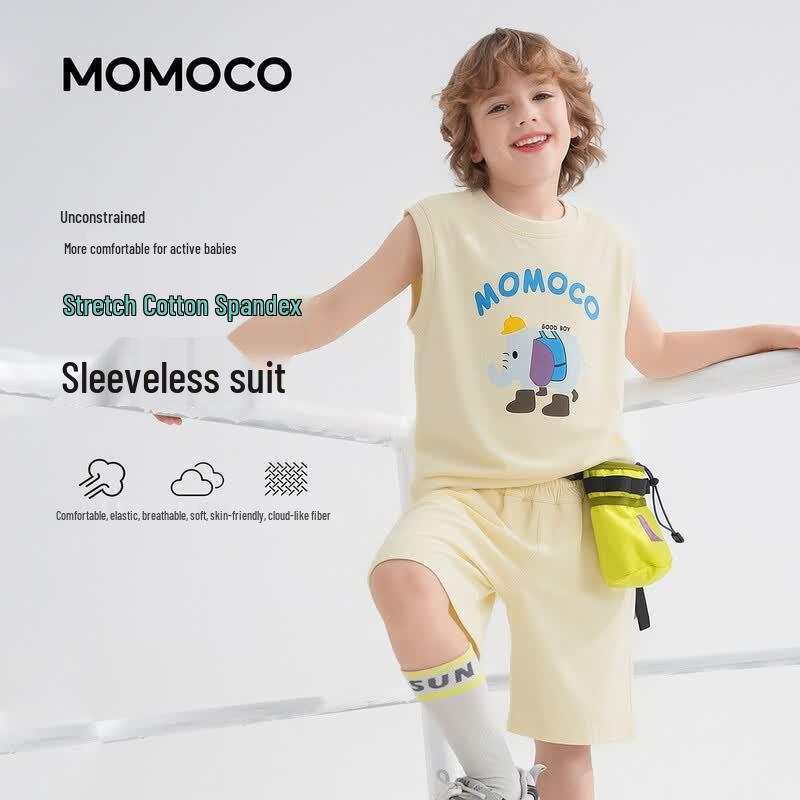 Летний комплект из двух предметов для мальчиков MOMOCO