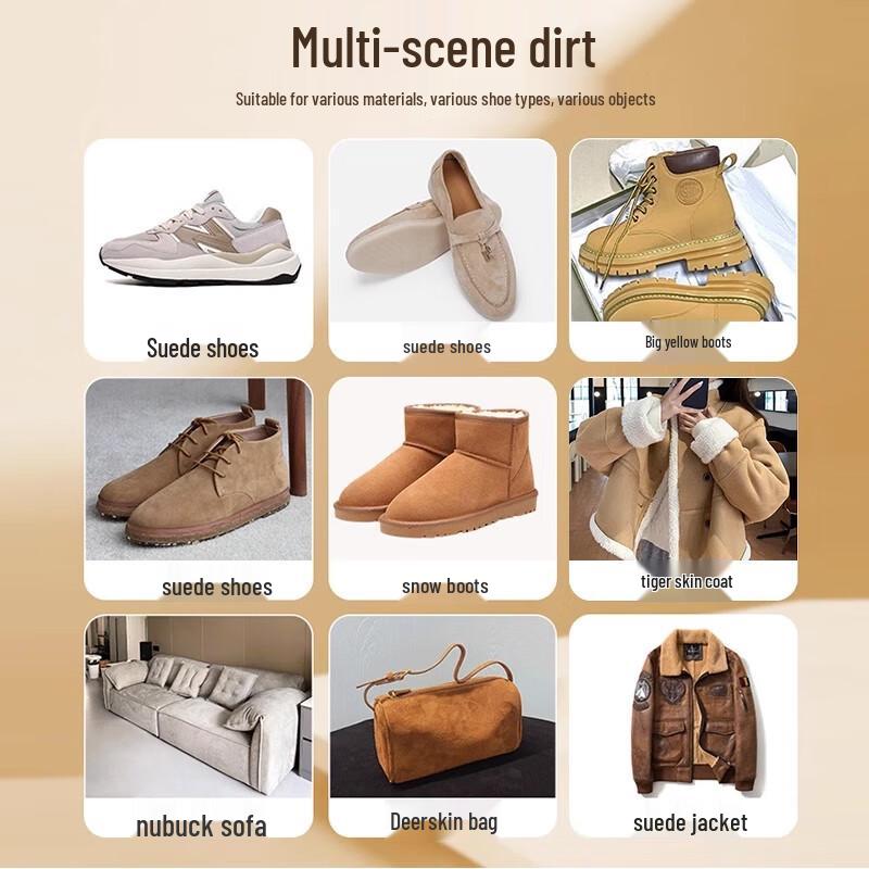 Очиститель для замшевых снегоступов и обуви Ugg & Birkenstock - Средство для удаления пятен и ухода за нубуком