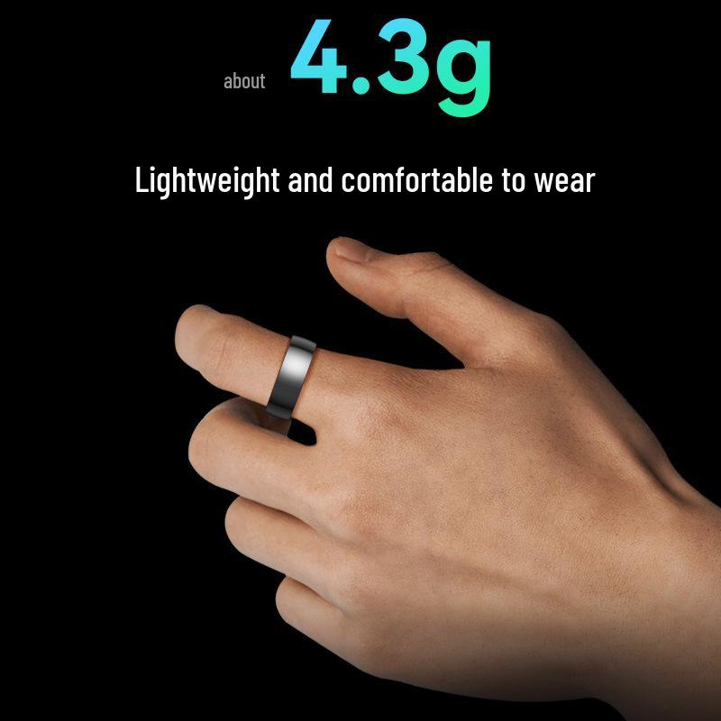 Smart Ring: Sleep Monitor, Pedometer, Heart Rate & Blood Oxygen Tracker with Remote Care