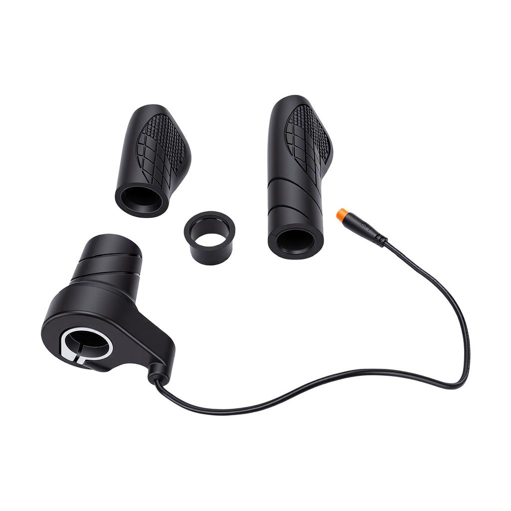 FT76X Electric Bike Half Twist Throttle 12V to 72V Universal 3 Pin Waterproofing Connector for Electric Scooter Bike