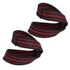 Soft Nylon and Spandex Figure 8 Weight Lifting Straps Gym Training Support Hand Protective Sleeves (M)