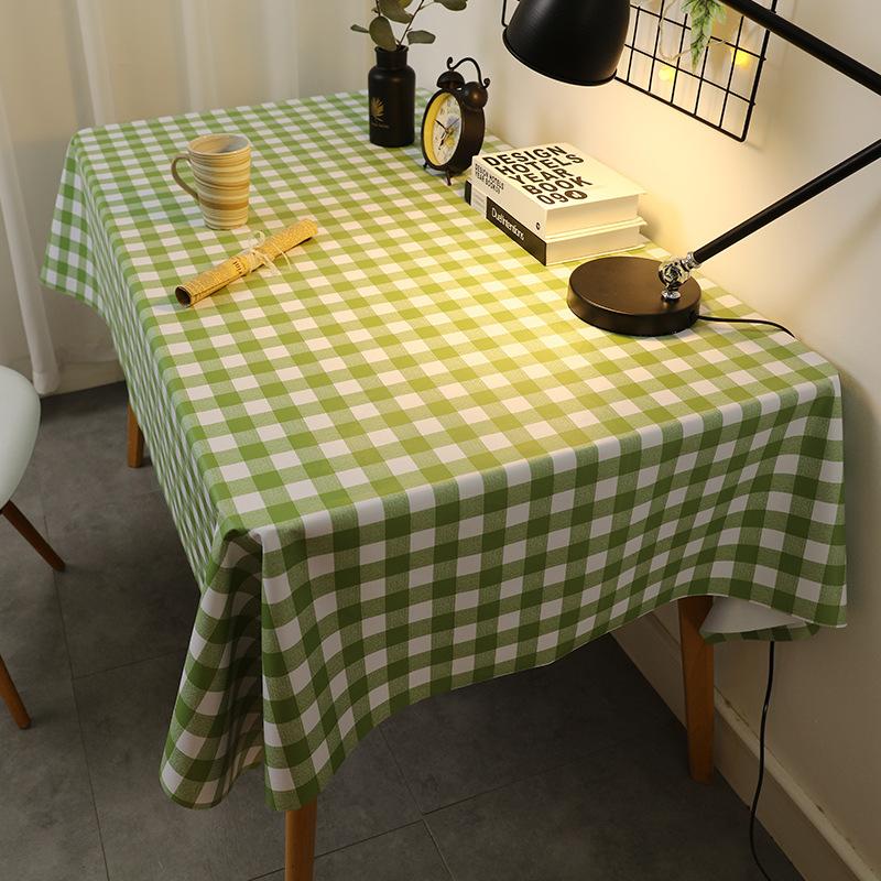 Скатерть Водонепроницаемая и Маслостойкая Не требующая стирки Настольная Прямоугольная Скатерть для Обеденного Стола Скатерть для Кофейного Столика ПВХ Накладка на Стол