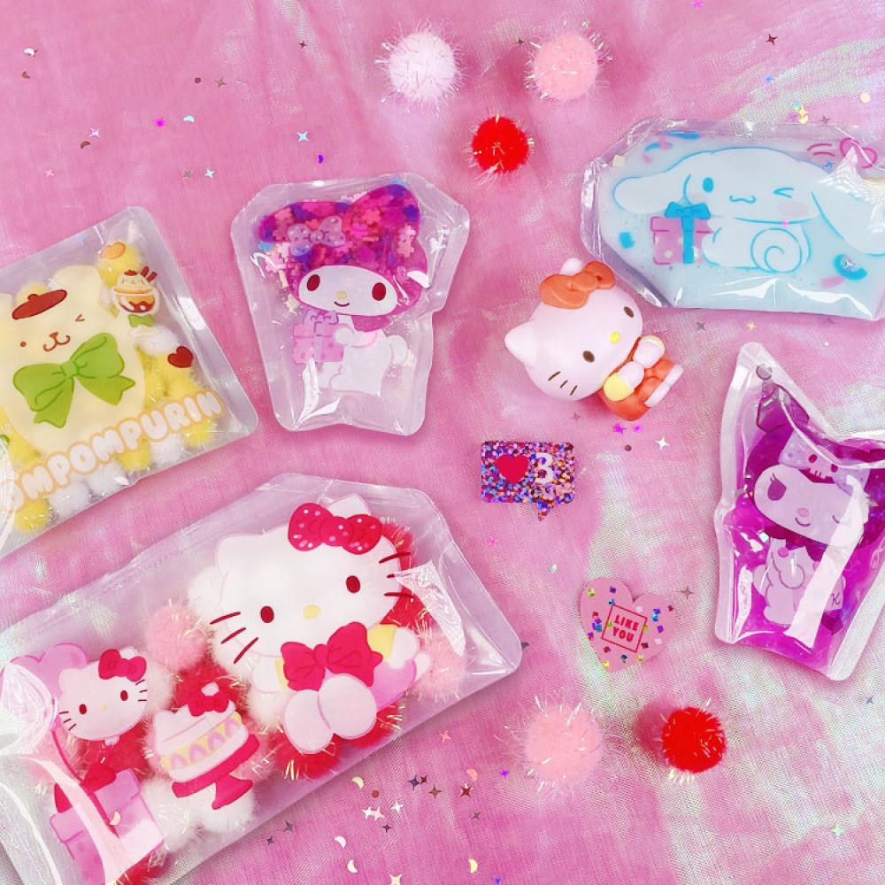 [Mimi World Official] Sanrio Characters Making Squishy Refill Twinkle Party, Popular Korean Character Toys