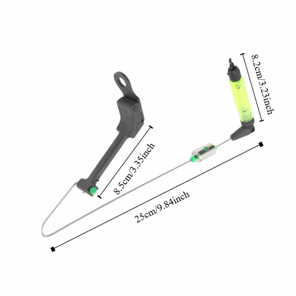 Sensitive Fishing Signal Indicator Receiver Stainless Steel Fishing Indicator  Bank Fishing