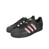 adidas Оригинальные SUPERSTAR Устойчивые к истиранию Нескользящие Низкие Скейтбордические ботинки Унисекс Черные Розовые EG4959(Команда133-)