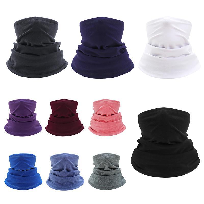 Зимний бархатный шарф-унисекс Magic: Флисовая грелка для шеи и велосипедная маска