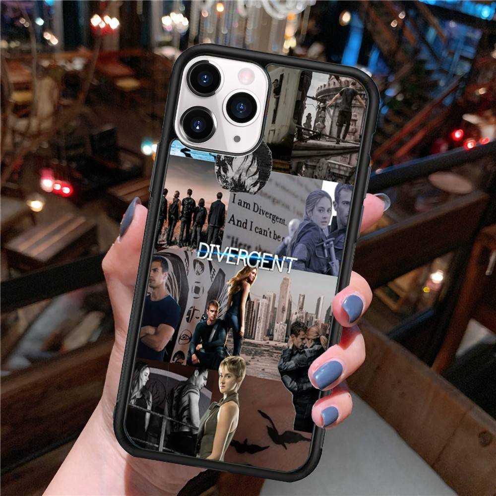 Чехол для телефона Фильм D-Divergent Силикон PC+TPU Для Для IPhone 11 12 13 14 15 16 Plus Pro Max Чехол