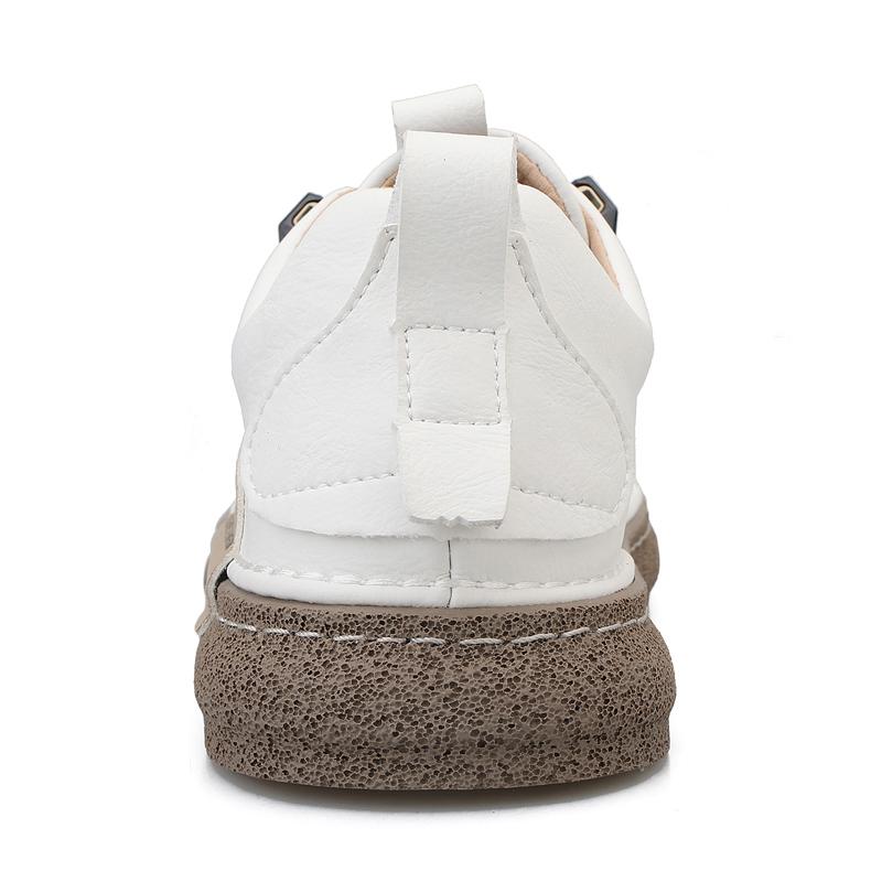 Мужская новая кожаная спортивная обувь на открытом воздухе, повседневная обувь, деловая кожаная обувь для доски