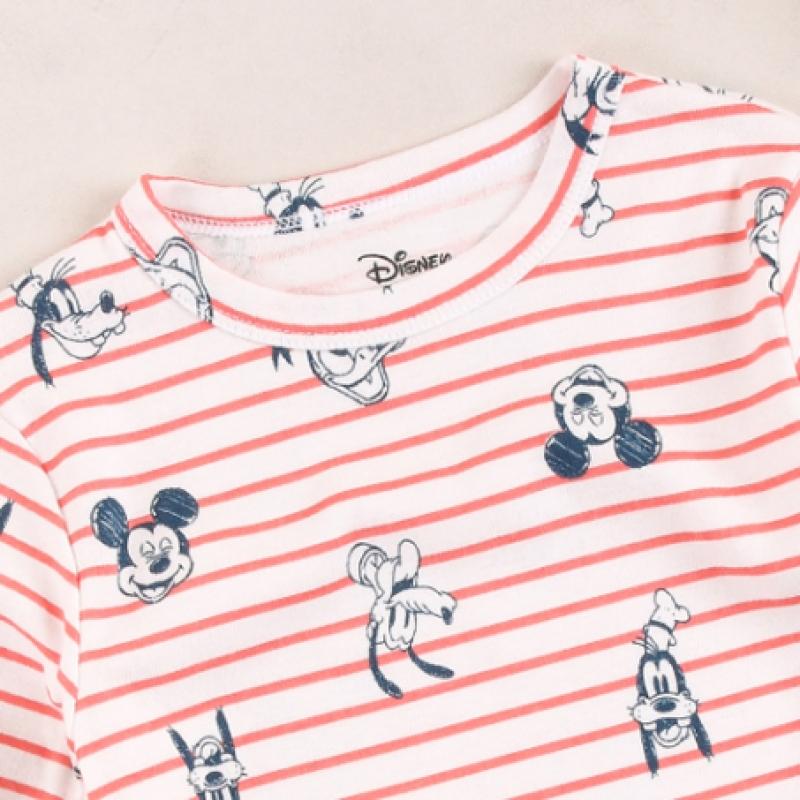 Детское нижнее белье Daiso Disney Mickey Mouse Stripe Top M