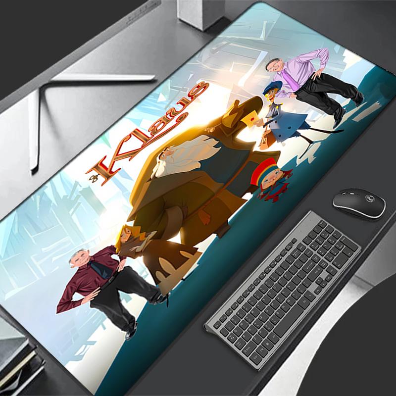 Klaus Theme Premium Non-slip Mouse Pad with Stitched Edges,Durable Rubber Material,for Desktop & Gaming Great Gifts