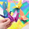 Koundeneko Sparkly Origami Approximately 10 Set of 200 Stylish Pearl Origami Colorful for Paper Thousand DIY Party Handmade Craft Paper, Colors,