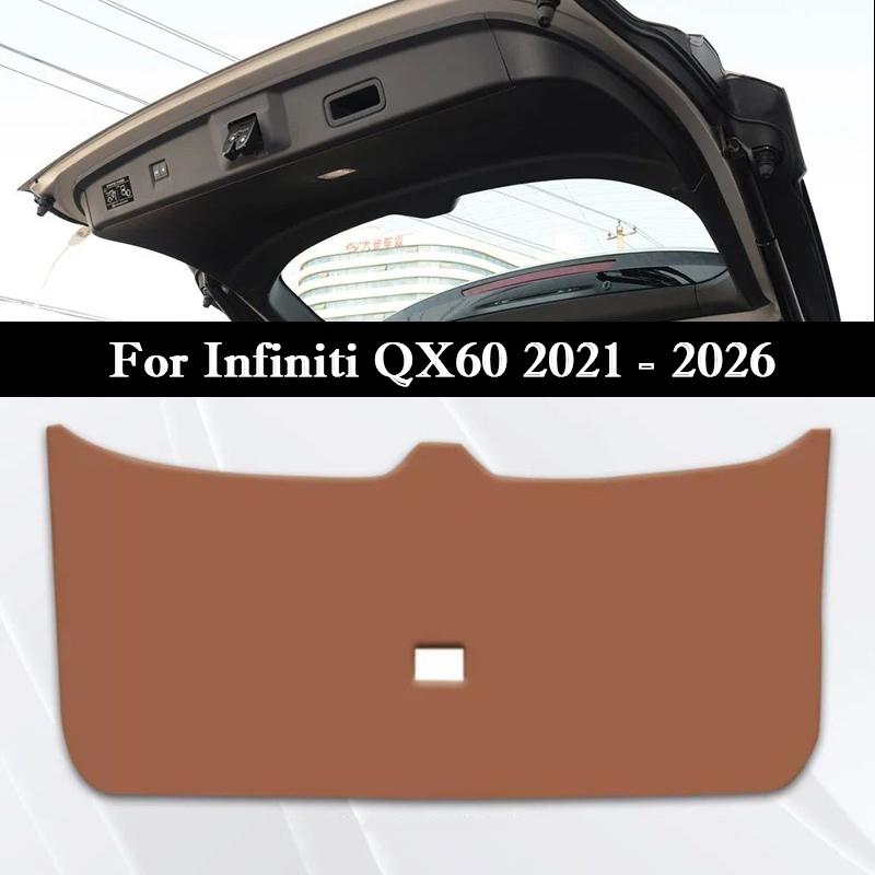 Для Infiniti QX60 QX50 QX55 Автомобильный Багажник Дверь Противоударная Накладка Задняя Дверь Защита от Царапин Коврик Защитный Коврик Багажника Внутренние Аксессуары