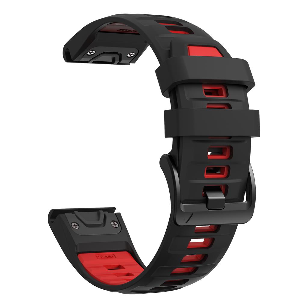 22 мм 26 мм Силиконовый ремешок QuickFit для Garmin Fenix7 7X 8 E 6 6X 5 5X/Epix Gen2/Instinct/Forerunner 970 Умный спортивный ремешок Браслет