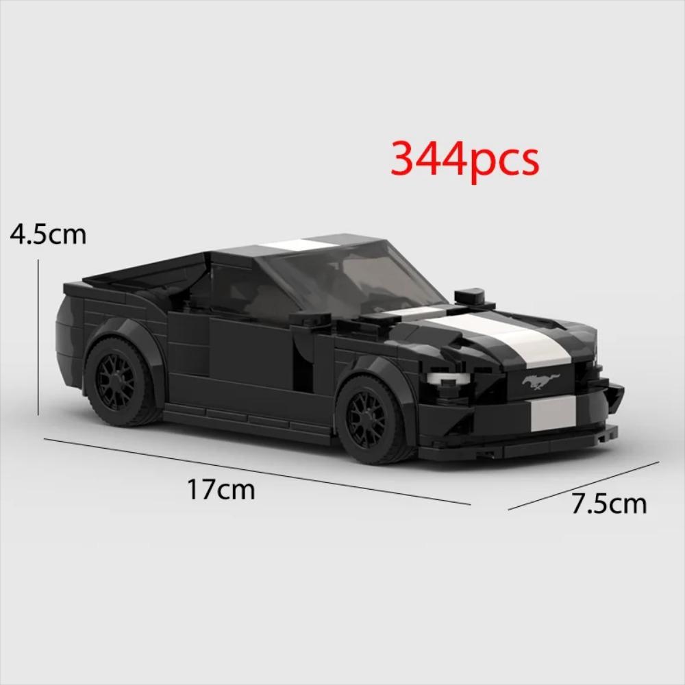 2024 Hot MOC Speed City Car Champion Racer Classic Supercar Building Blocks Brick Racing Super Technique Creative Garage DIY Set