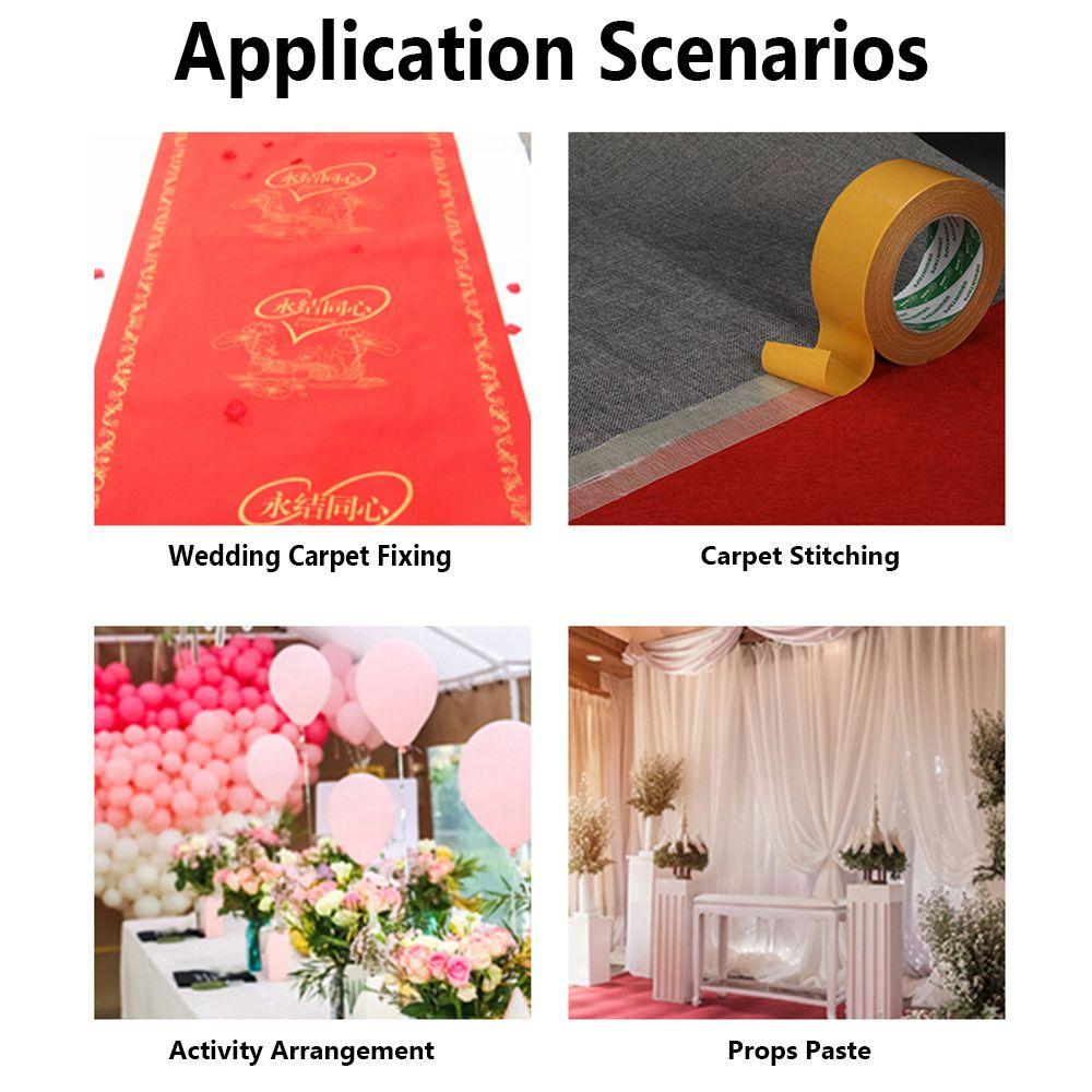 Высоковязкая водонепроницаемая бесследная термостойкая двухсторонняя лента с сетчатой основой из ткани полупрозрачная